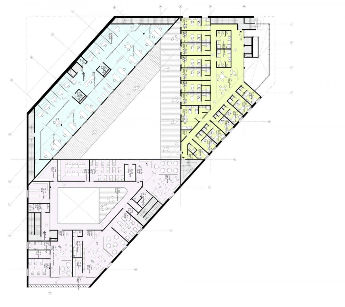 Karte von euraLille Einkaufszentrum 