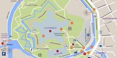 Karte von Lille-park
